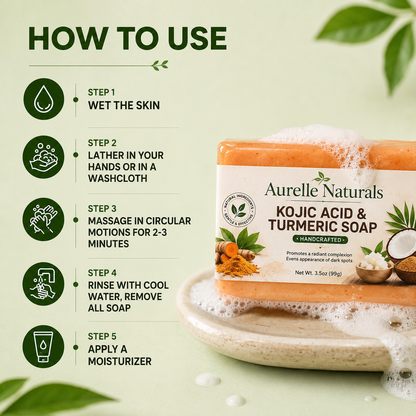 Kojic Acid & Turmeric Soap