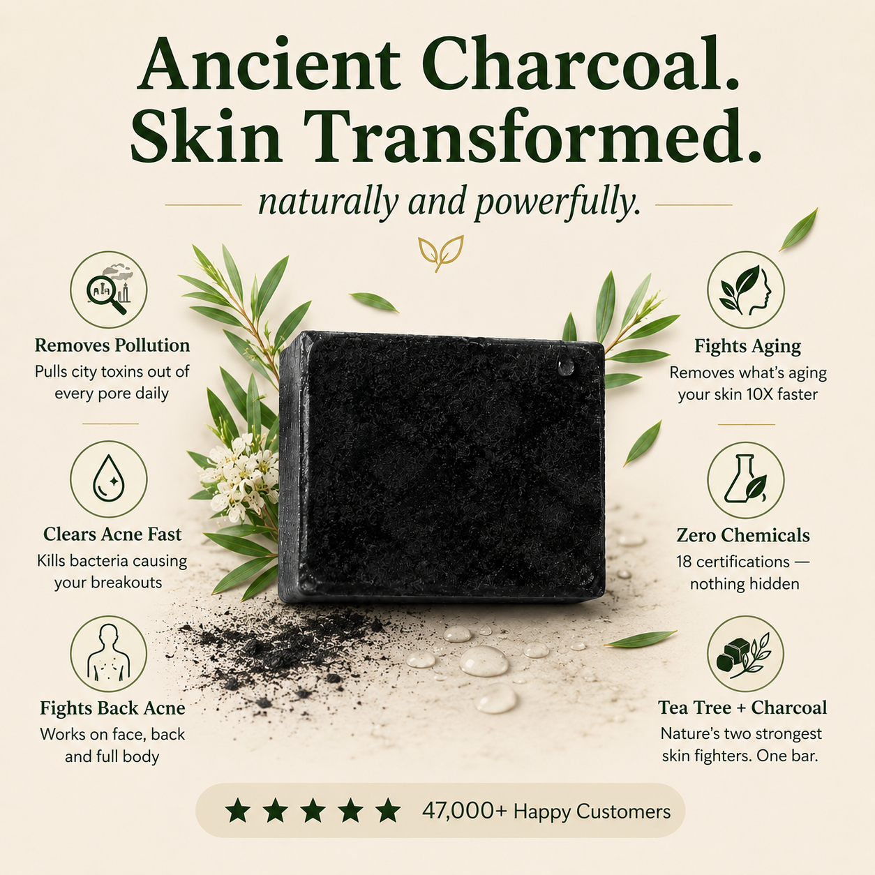 The Dark Elixir Charcoal Bar
